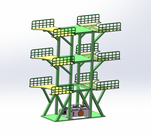 勤务塔架结构装置的液压系统设计（SW+CAD+说明书）缩略图